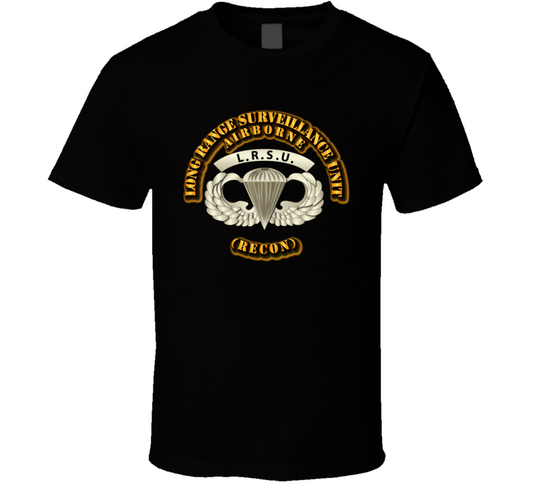 SOF - Airborne Badge - LRSU T Shirt