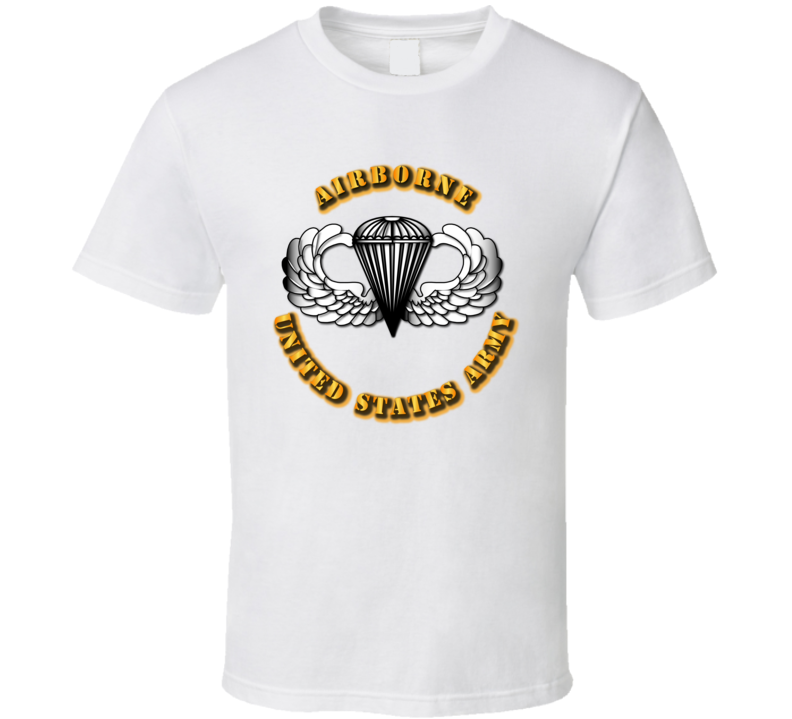 Army - Airborne - Basic T Shirt