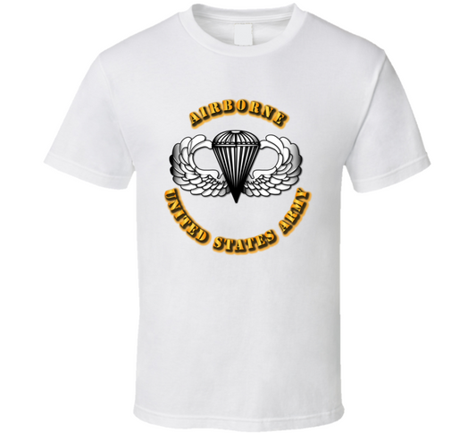 Army - Airborne - Basic T Shirt