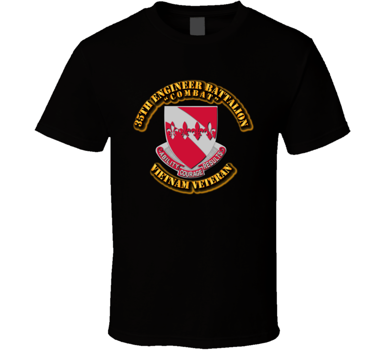 Army - 35tht Engineer Battalion No Ribbon T Shirt