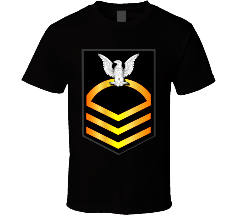 Rank - E7 - CPO - Gold T Shirt