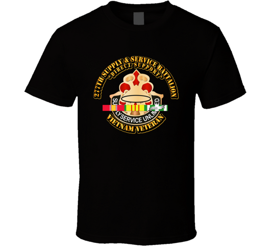 277thSupply&amp;ServiceBN w SVC Ribbon T Shirt