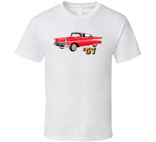Vehicle - 57 Chery - Red T Shirt