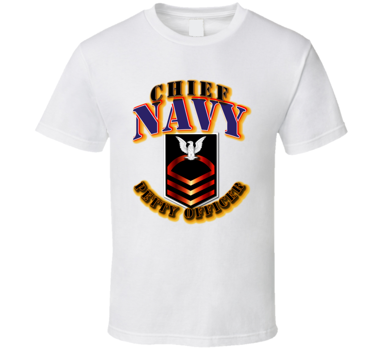 NAVY - Rank - E7 - CPO T Shirt
