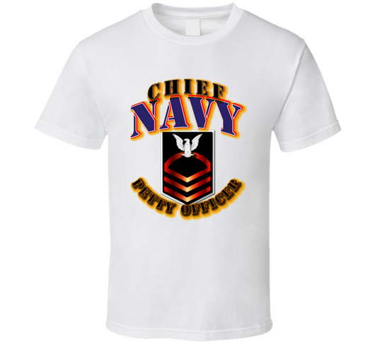 NAVY - Rank - E7 - CPO T Shirt