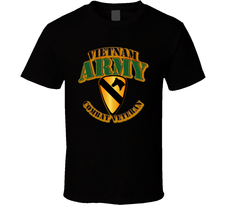  1st Cav - Vietnam - Combat Vet T Shirt