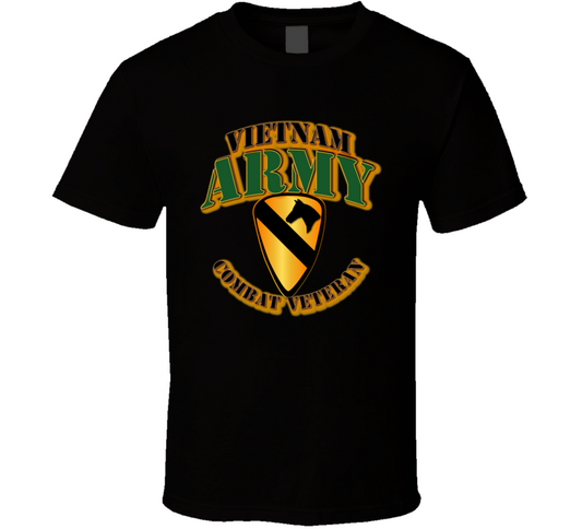  1st Cav - Vietnam - Combat Vet T Shirt