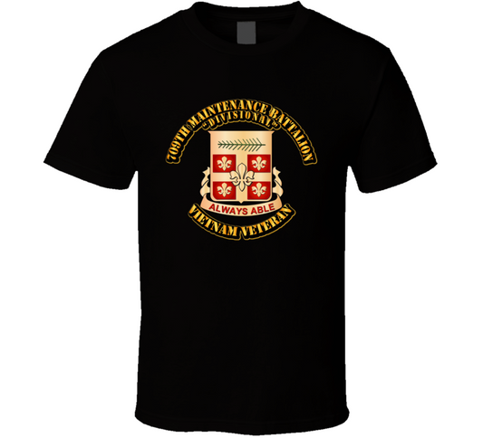 709th Maintenance Battalion (Divisional) w OUT SVC Ribbon T Shirt
