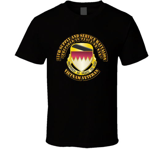 Army 15th SplyandSvcBn No SVC Ribbon T Shirt