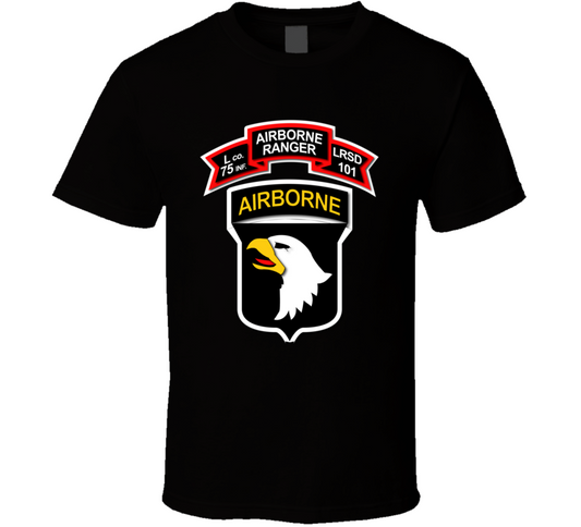 SOF - Airborne Ranger - 101st ABN DIV - L - 75IN - LRSD 101 - 1 T Shirt