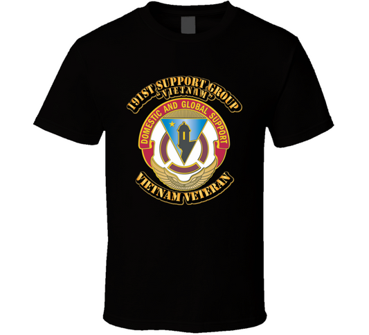 DUI - 191st Support Group NO SVC Ribbon T Shirt